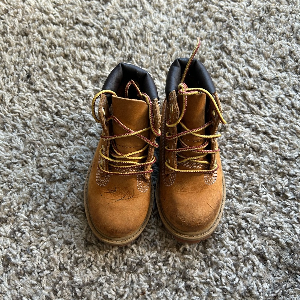 Timberland Kids' Brown Lace-Up Boots